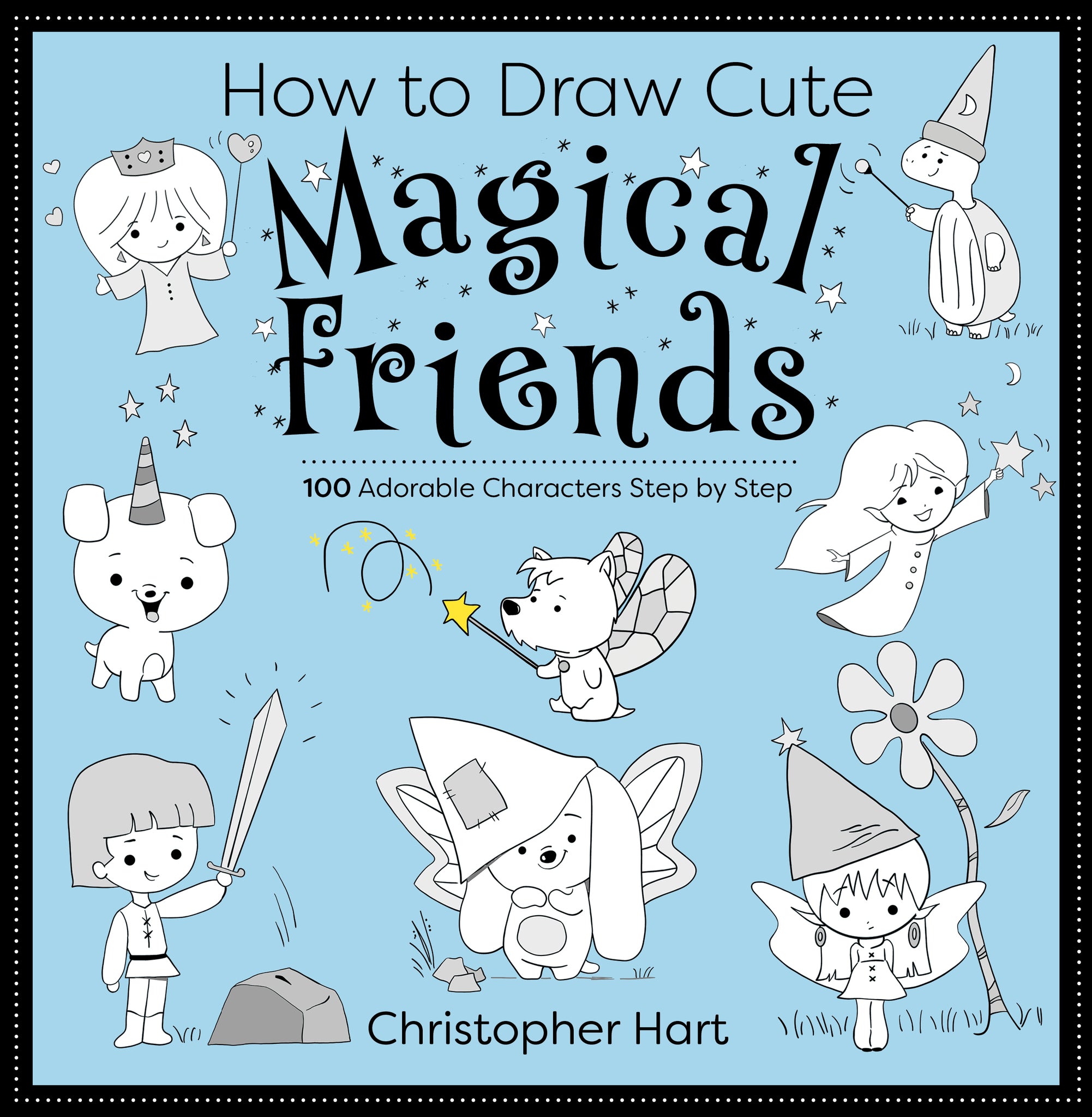 Cover image for How to Draw Cute Magical Friends ISBN 9781684621187